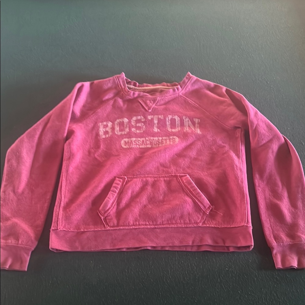 Pink Boston Sweatshirt